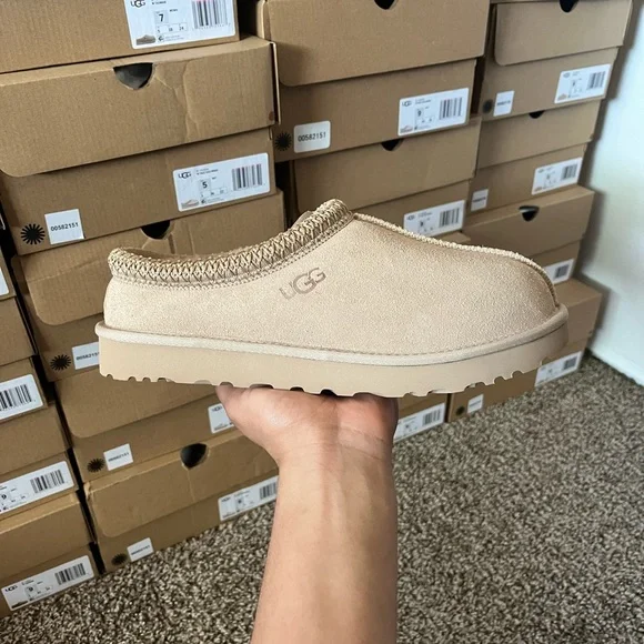 Tasman Ugg Ugg Slipper Beige Uggs Tasman Slipper Sand TNL (Women's)